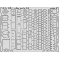   Eduard Accessory MiG-21 surface panels for Eduard Accessory 1:48 (48994)