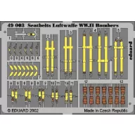   Eduard Accessory Sicherheitsgurte Luftwaffe WW.II Bombers 1:48 (49003)