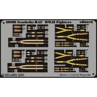 Eduard Accessory Color Seatbelts RAF WWII 1:48 (49006)