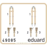   Eduard Accessory Seatbelts Luftwaffe WWII bombers SUPERFA 1:48 (49085)