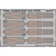 Eduard Accessory Seatbeltes RAF early STEEL 1:48 (49097)