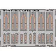 Eduard Accessory Seatbelts RAF late STEEL 1:48 (49101)