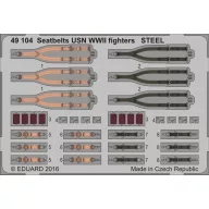   Eduard Accessory Seatbelts USN WWII fighters STEEL 1:48 (49104)