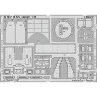 Eduard Accessory B-17G cockpit for HKM 1:48 (491057)