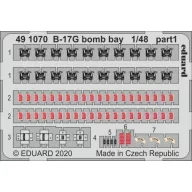 Eduard Accessory B-17G bomb bay for HKM 1:48 (491070)