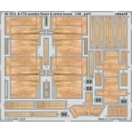   Eduard Accessory B-17G wooden floors & ammo boxes for HKM 1:48 (491072)