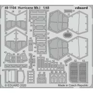 Eduard Accessory Hurricane Mk.I for Airfix 1:48 (491104)