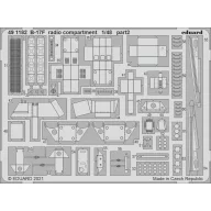  Eduard Accessory B-17F radio compartment for HKM 1:48 (491182)