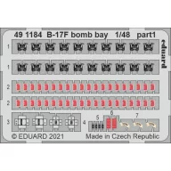 Eduard Accessory B-17F bomb bay for HKM 1:48 (491184)