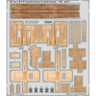   Eduard Accessory B-17F wooden floors & ammo boxes for HKM 1:48 (491201)