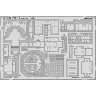 Eduard Accessory TBF-1C interior, for ACADEMY 1:48 (491232)