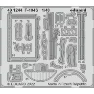 Eduard Accessory F-104S for KINETIC 1:48 (491244)