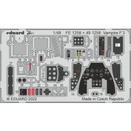 Eduard Accessory Vampire F.3 for AIRFIX 1:48 (491258)