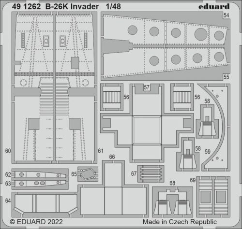 Eduard B-26K Invader for ICM 1:48 (491262)