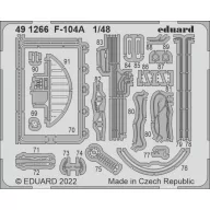 Eduard Accessory F-104A 1/48 1:48 (491266)