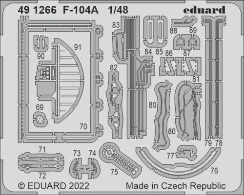 Eduard F-104A 1/48 1:48 (491266)