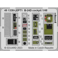 Eduard Accessory B-24D cockpit 1/48 REVELL 1:48 (491338)
