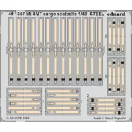   Eduard Accessory Mi-8MT cargo seatbelts STEEL 1/48 TRUMPETER 1:48 (491357)