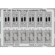   Eduard Accessory Sea King HU.5 cargo seatbelts STEEL 1/48 AIRFIX 1/48 (491397)
