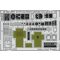 Eduard Accessory B-17F nose interior (alternate nose, sprue X) 1:48 (491462)