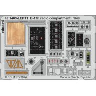 Eduard Accessory B-17F radio compartment 1:48 (491463)