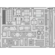 Eduard Accessory B-17F radio compartment 1:48 (491463)