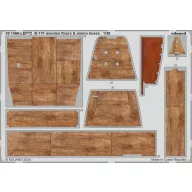   Eduard Accessory B-17F wooden floors & ammo boxes 1:48 (491466)
