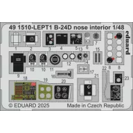   Eduard Accessory B-24D nose interior HOBBY BOSS 1:48 (491510)