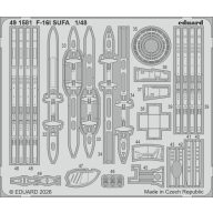 Eduard F-16I SUFA for Great Wall Hobby 1:48 (491581)