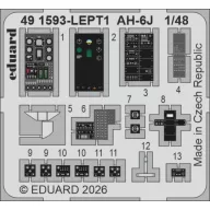 Eduard Accessory AH-6J for ICM 1:48 (491593)
