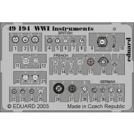 Eduard Accessory WW I Instruments 1:48 (49194)