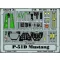 Eduard Accessory P-51D Mustang für Tamiya Bausatz 1:48 (49216)