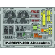  Eduard Accessory P-39D/P-400 Airacobra für Eduard Accessory Bausatz 1:48 (49234)
