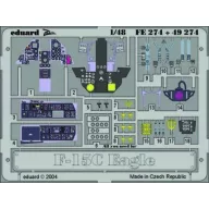Eduard Accessory F-15C Eagle Interior Set 1:48 (49274)