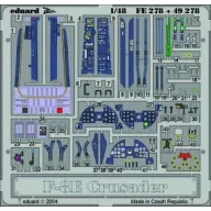   Eduard Accessory F-8E Crusader für Hasegawa Bausatz 1:48 (49278)