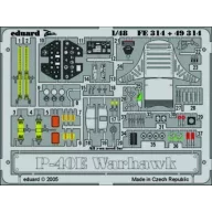   Eduard Accessory P-40E Warhawk für Hasegawa Bausatz 1:48 (49314)