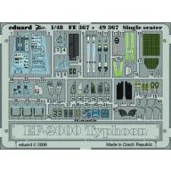   Eduard Accessory EF-2000 Typhoon Single Seater für Revell Bausatz 1:48 (49367)
