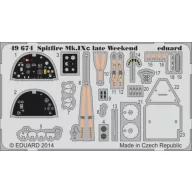   Eduard Accessory Spifire MK.IXc late WEEKEND for Eduard Accessory 1:48 (49674)