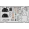 Eduard Accessory Spifire MK.IXc late WEEKEND for Eduard Accessory 1:48 (49674)