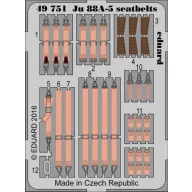 Eduard Accessory Ju 88A-5 seatbelts for ICM 1:48 (49751)