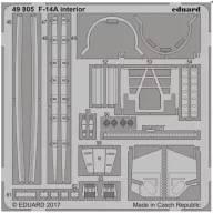 Eduard Accessory F-14A interior for Tamiya 1:48 (49805)