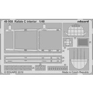 Eduard Accessory Rafale C interior for Revell 1:48 (49958)