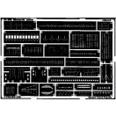 Eduard Accessory Schlachtschiff Bismarck Fotoätzsatz 1:350 (53002)