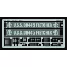 Eduard Accessory Zerstörer DD445 Fletcher Fotoätzsatz 1:350 (53003)