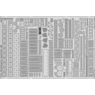   Eduard Accessory USS Arizona part 6-superstructure f.Trum 1:200 (53112)