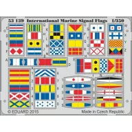  Eduard Accessory International Marine Signal Flags 1:350 (53139)