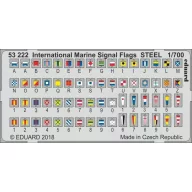   Eduard Accessory International Marine Signal Flags STEEL 1:700 (53222)