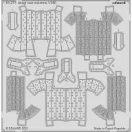   Eduard Accessory Akagi rear columns, for HASEGAWA 1:350 (53277)