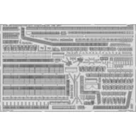   Eduard Accessory USS Constellation CV-64 part 3 - railings & safety nets 1/350 1:350 (53283)