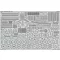 Eduard Accessory USS Iowa BB-61 part 20 1:350 (53303)